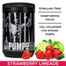 Animal Pump Pro Powder - Non Stimulant Preworkout - Pump & Cell volumization with Added Sea Salt for Electrolytes - 20 Servings - Strawberry Lemonade | High-Quality Sports Supplements | MySupplementShop.co.uk