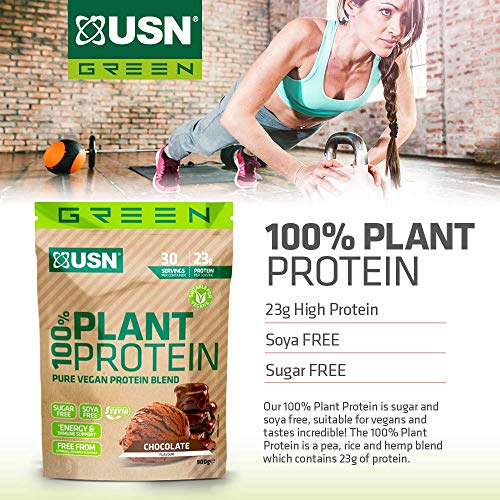 USN 100% Plant Protein 900g Vanilla Maple - Sports Nutrition at MySupplementShop by USN