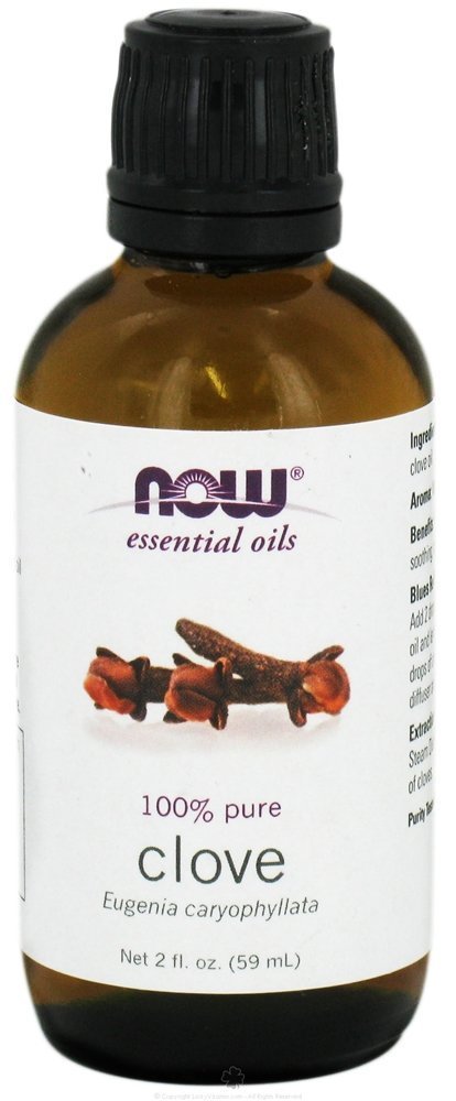 NOW Foods Essential Oil, Clove Oil - 59 ml. - Health and Wellbeing at MySupplementShop by NOW Foods