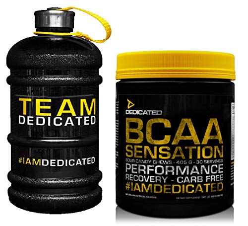 Dedicated Nutrition BCAA Sensation 405g Sour Candy Chews | High-Quality Sports Nutrition | MySupplementShop.co.uk