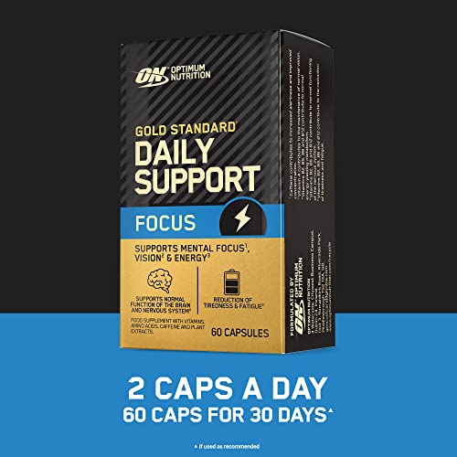 Optimum Nutrition Gold Standard Daily Support (60 Pack) 42g Focus | High-Quality Health Foods | MySupplementShop.co.uk