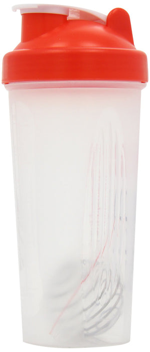 PhD Mixball Shaker, Clear and Red Lid - 600 ml. | High-Quality Accessories | MySupplementShop.co.uk