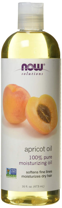 NOW Foods Apricot Oil - 473 ml. | High-Quality Health and Wellbeing | MySupplementShop.co.uk