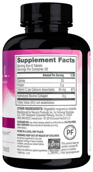 Super Collagen + C - 120 tabs | High-Quality Health and Wellbeing | MySupplementShop.co.uk