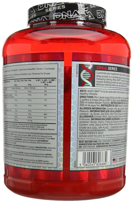 BSN Whey DNA, Milk Chocolate - 1870 grams | High-Quality Protein | MySupplementShop.co.uk