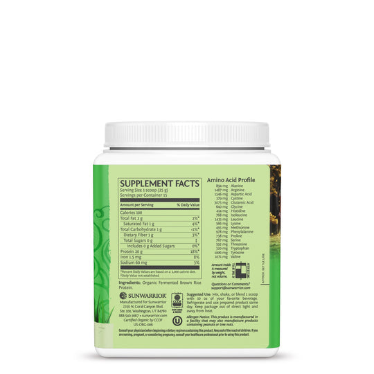 Sunwarrior Classic Vanilla 750g | High-Quality Health Foods | MySupplementShop.co.uk