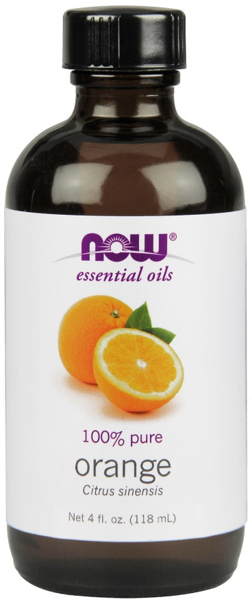 NOW Foods Essential Oil, Orange Oil Pure - 118 ml. - Health and Wellbeing at MySupplementShop by NOW Foods