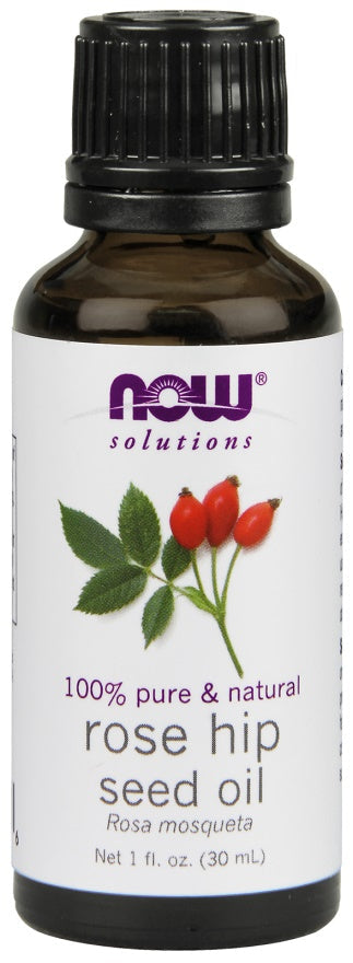NOW Foods Essential Oil, Rose Hip Seed Oil - 30 ml. | High-Quality Health and Wellbeing | MySupplementShop.co.uk