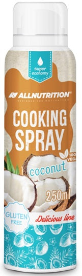 Allnutrition Cooking Spray, Coconut - 250 ml. | High-Quality Oils, Vinegars & Salad Dressings | MySupplementShop.co.uk