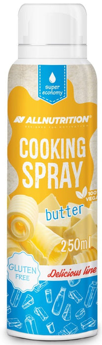 Allnutrition Cooking Spray, Butter - 250 ml. - Health and Wellbeing at MySupplementShop by Allnutrition