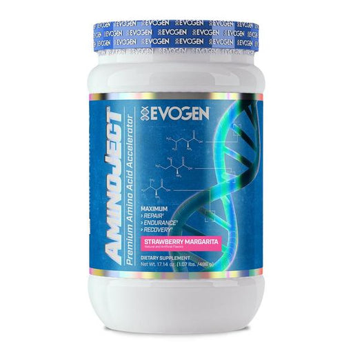 Evogen AminoJect, Strawberry Margarita - 486 grams | High-Quality Amino Acids and BCAAs | MySupplementShop.co.uk