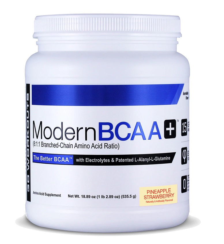 Modern Sports Nutrition Modern BCAA+, Pineapple Strawberry - 535 grams | High-Quality Amino Acids and BCAAs | MySupplementShop.co.uk
