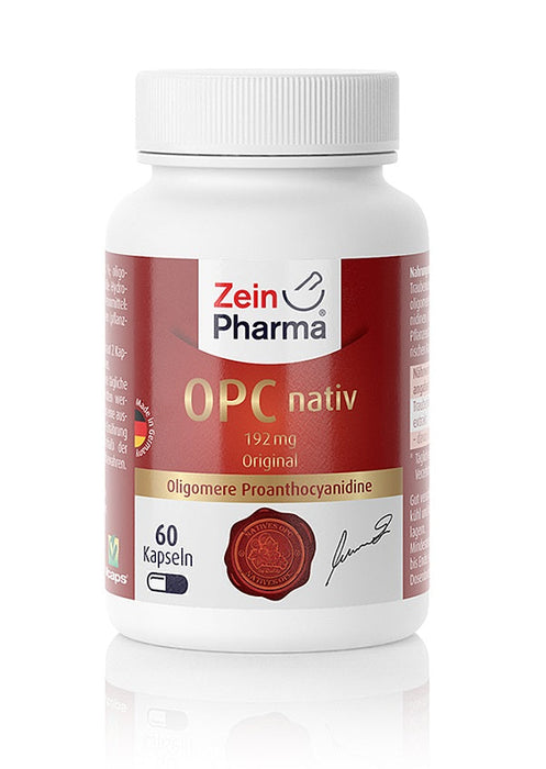 Zein Pharma OPC Native, 192mg - 60 caps - Health and Wellbeing at MySupplementShop by Zein Pharma