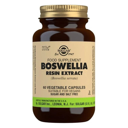 Solgar Boswellia Resin Extract - 60 vcaps | High-Quality Sports Supplements | MySupplementShop.co.uk