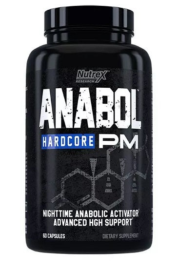 Nutrex Anabol Hardcore PM - 60 caps | High-Quality Natural Testosterone Support | MySupplementShop.co.uk