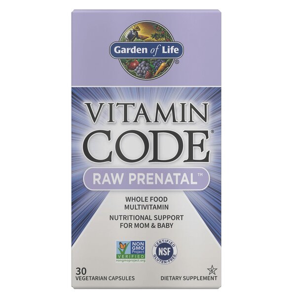 Garden of Life Vitamin Code Raw Prenatal - 30 vcaps - Vitamins & Minerals at MySupplementShop by Garden of Life