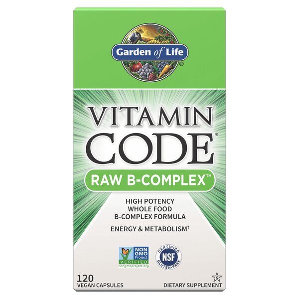 Garden of Life Vitamin Code Raw B-Complex - 120 vegan caps | High-Quality Vitamins & Minerals | MySupplementShop.co.uk