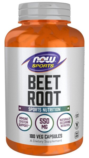 NOW Foods Beet Root Capsules - 180 vcaps - Health and Wellbeing at MySupplementShop by NOW Foods