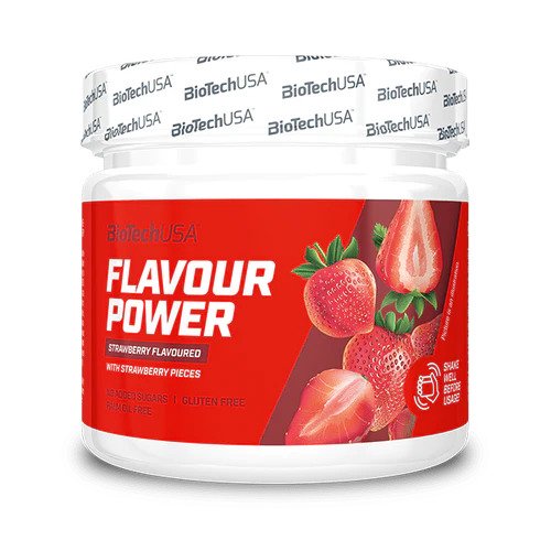 BioTechUSA Flavour Power, Strawberry - 160 grams | High-Quality Health Foods | MySupplementShop.co.uk