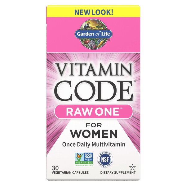 Garden of Life Vitamin Code RAW ONE for Women - 30 vcaps - Vitamins & Minerals at MySupplementShop by Garden of Life