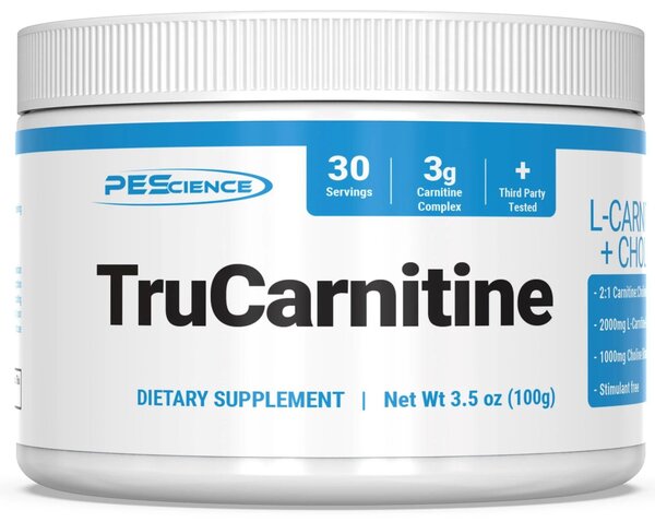 PEScience TruCarnitine - 100 grams - Default Title - Slimming and Weight Management at MySupplementShop by PEScience