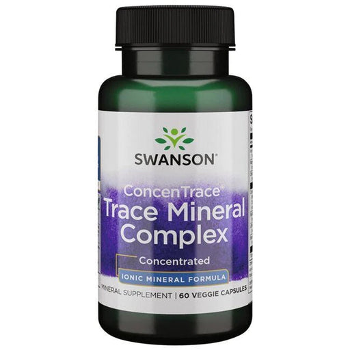 Swanson ConcenTrace Trace Mineral Complex - 60 vcaps | High-Quality Vitamins & Minerals | MySupplementShop.co.uk