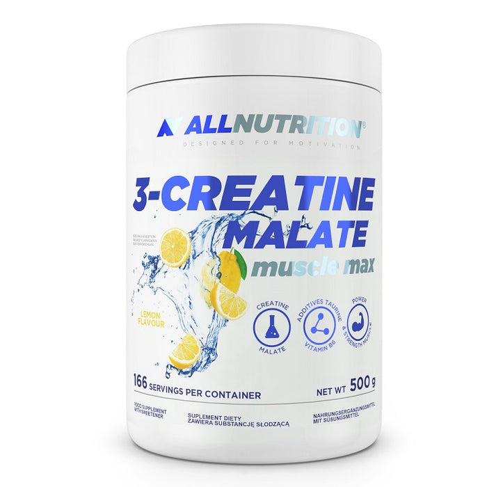 Allnutrition 3-Creatine Malate, Lemon 500g - Creatine Powder at MySupplementShop by Allnutrition