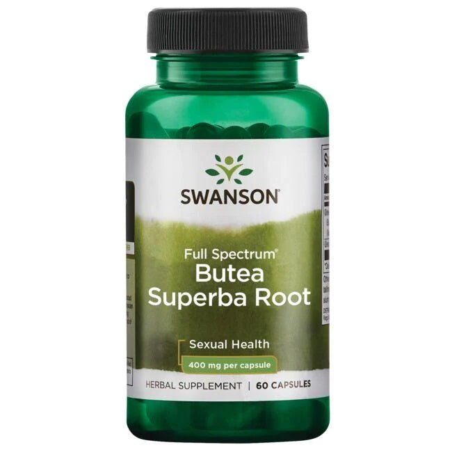 Swanson Full Spectrum Butea Superba Root, 400mg - 60 caps - Health and Wellbeing at MySupplementShop by Swanson