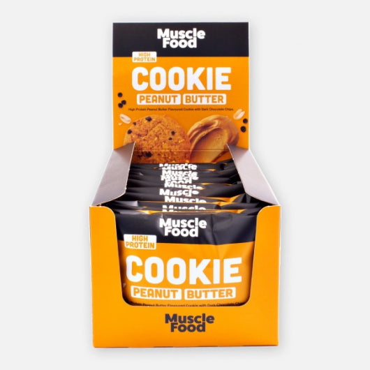 Musclefood Peanut Butter Cookie 12x60g | High-Quality Sports Nutrition | MySupplementShop.co.uk